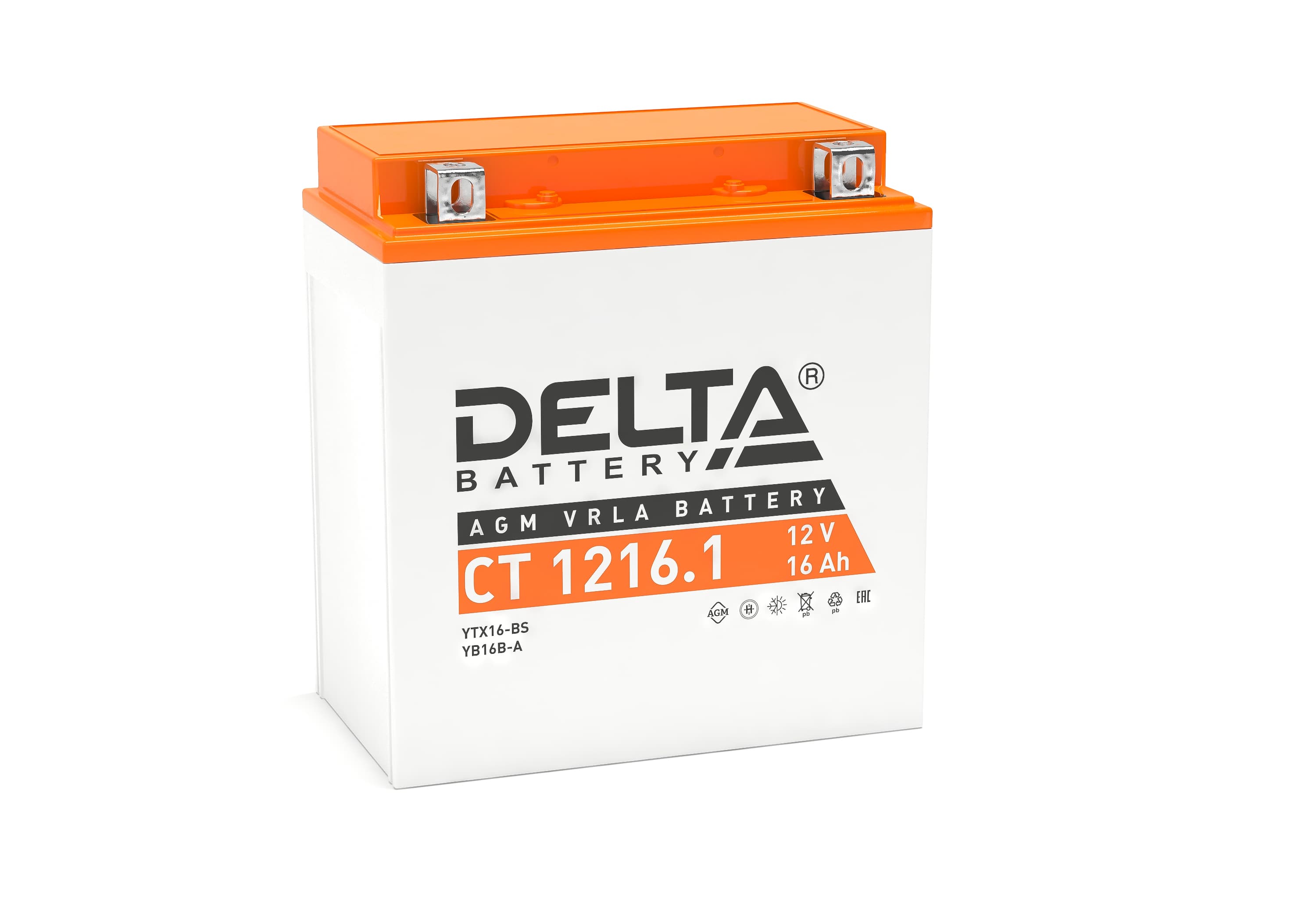 CT 1216.1 Delta Аккумуляторная батарея купить по цене 6022 руб..  Самые дешёвые цены на Для мототехники