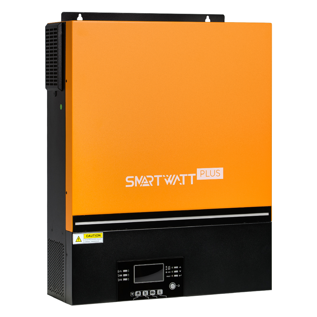Солнечный инвертор SMARTWATT INV PLUS, 11 кВт, АКБ 48 В, 1 фаза, 2 MPPT, двойной выход купить по цене 173710 руб..  Самые дешёвые цены на INV PLUS
