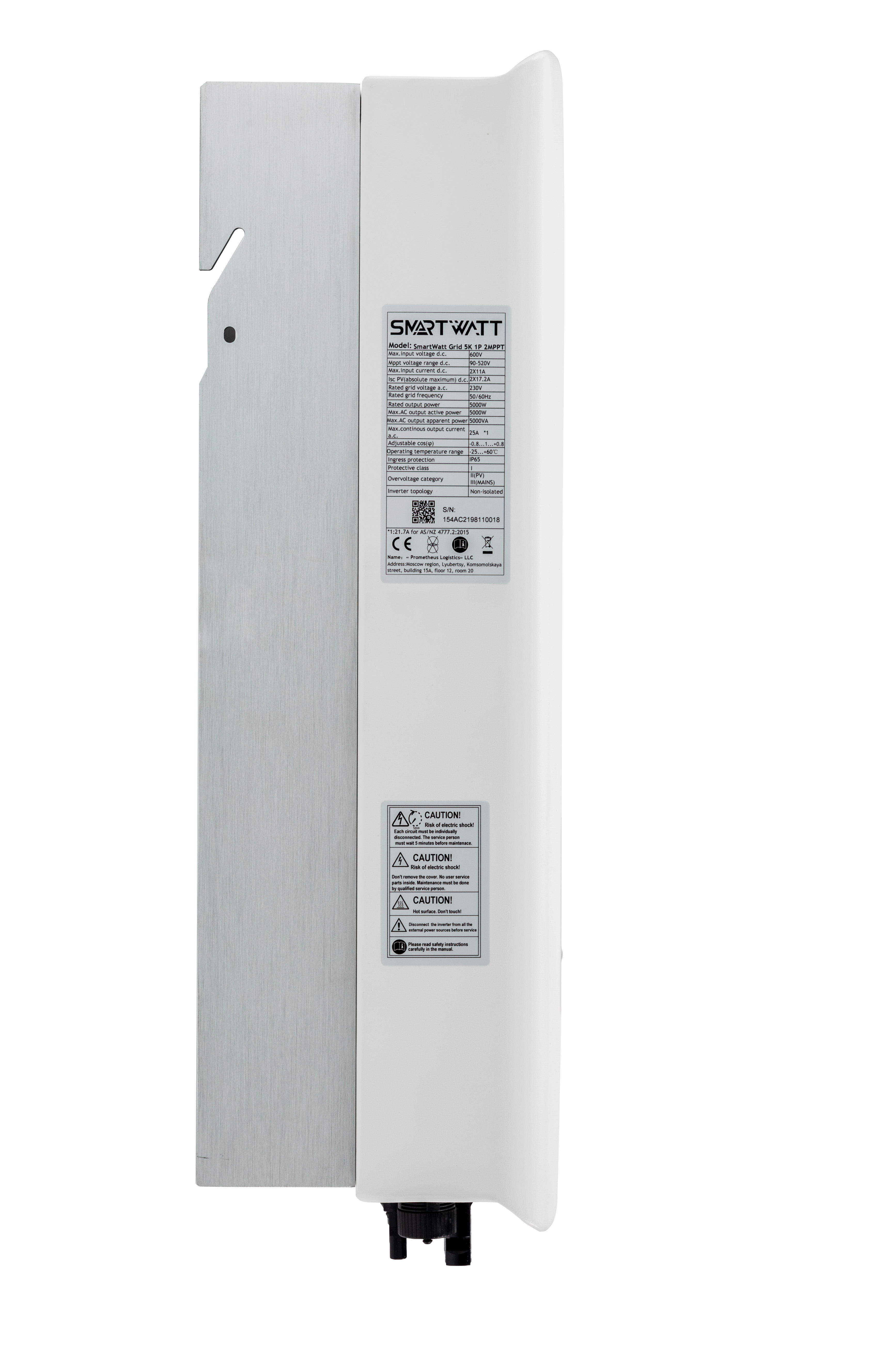 Инвертор Delta SMARTWATT GRID 5K 1P 2 MPPT купить по цене 57500 руб..  Самые дешёвые цены на Инверторы