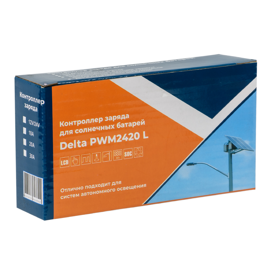Контроллер Delta PWM 2420 L купить по цене 1320 руб..  Самые дешёвые цены на Контроллеры заряда