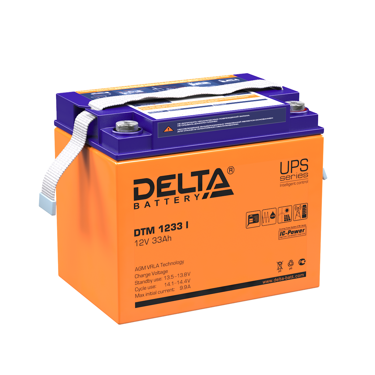 Аккумулятор Delta DTM 1233 I купить по цене 8209 руб..  Самые дешёвые цены на Аккумуляторы