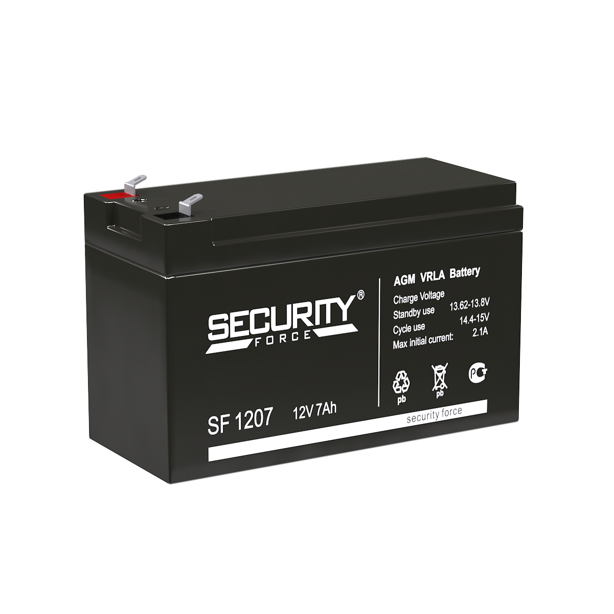 Аккумулятор Security Force SF 1207 купить по цене 1108 руб..  Самые дешёвые цены на Аккумуляторы