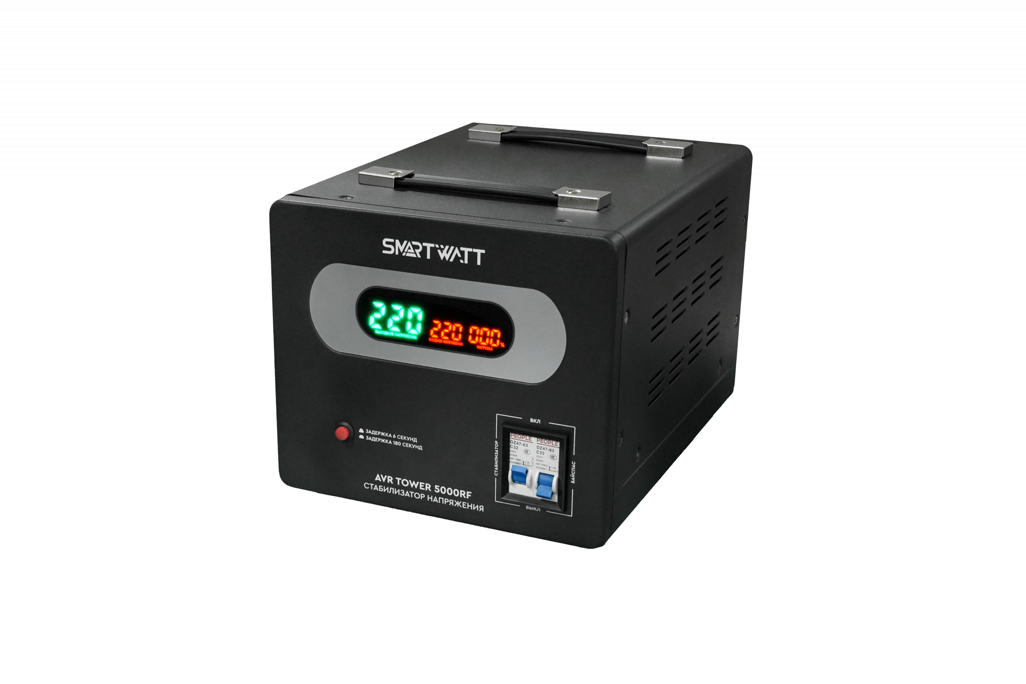 Напольный стабилизатор напряжения SMARTWATT AVR TOWER 5000RF купить по цене 10830 руб..  Самые дешёвые цены на AVR TOWER