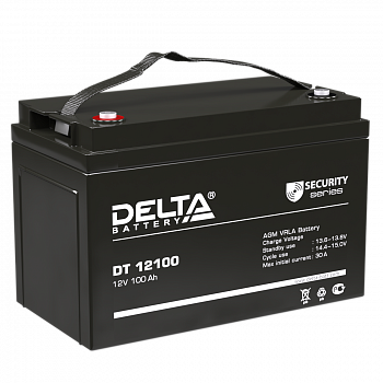 Аккумулятор Delta DT 12100 купить по цене 24666 руб..  Самые дешёвые цены на Аккумуляторы