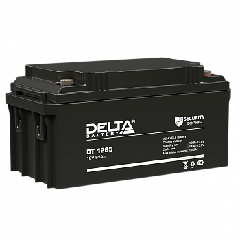 Аккумулятор Delta DT 1265 купить по цене 18684 руб..  Самые дешёвые цены на Аккумуляторы