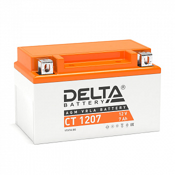 Аккумулятор DELTA CT 1207 купить по цене 2344 руб..  Самые дешёвые цены на Аккумуляторы