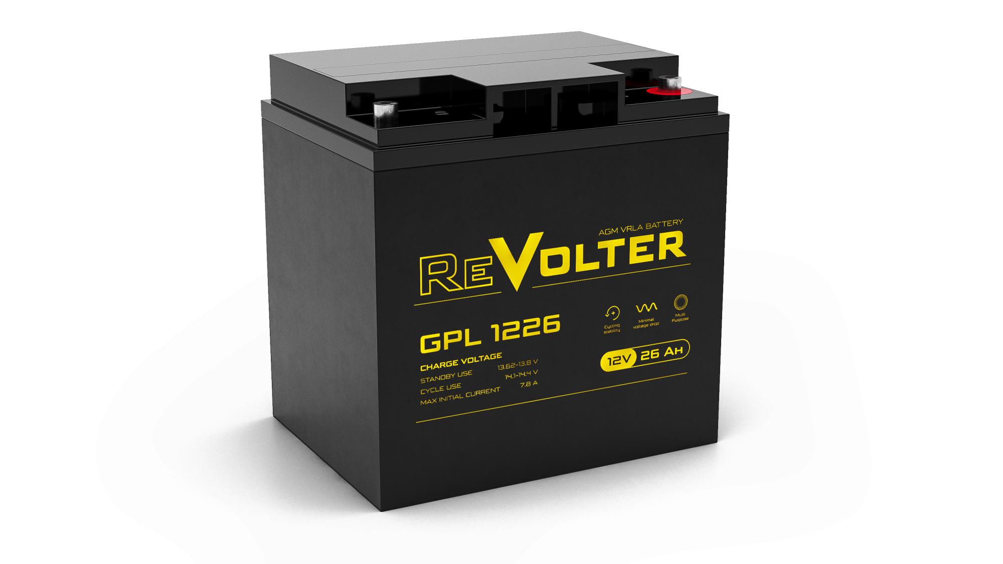 Revolter GPL 1226 Аккумуляторная батарея купить по цене 6087 руб..  Самые дешёвые цены на GPL