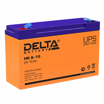 Аккумулятор Delta HR 6-15 купить по цене 2352 руб..  Самые дешёвые цены на Аккумуляторы