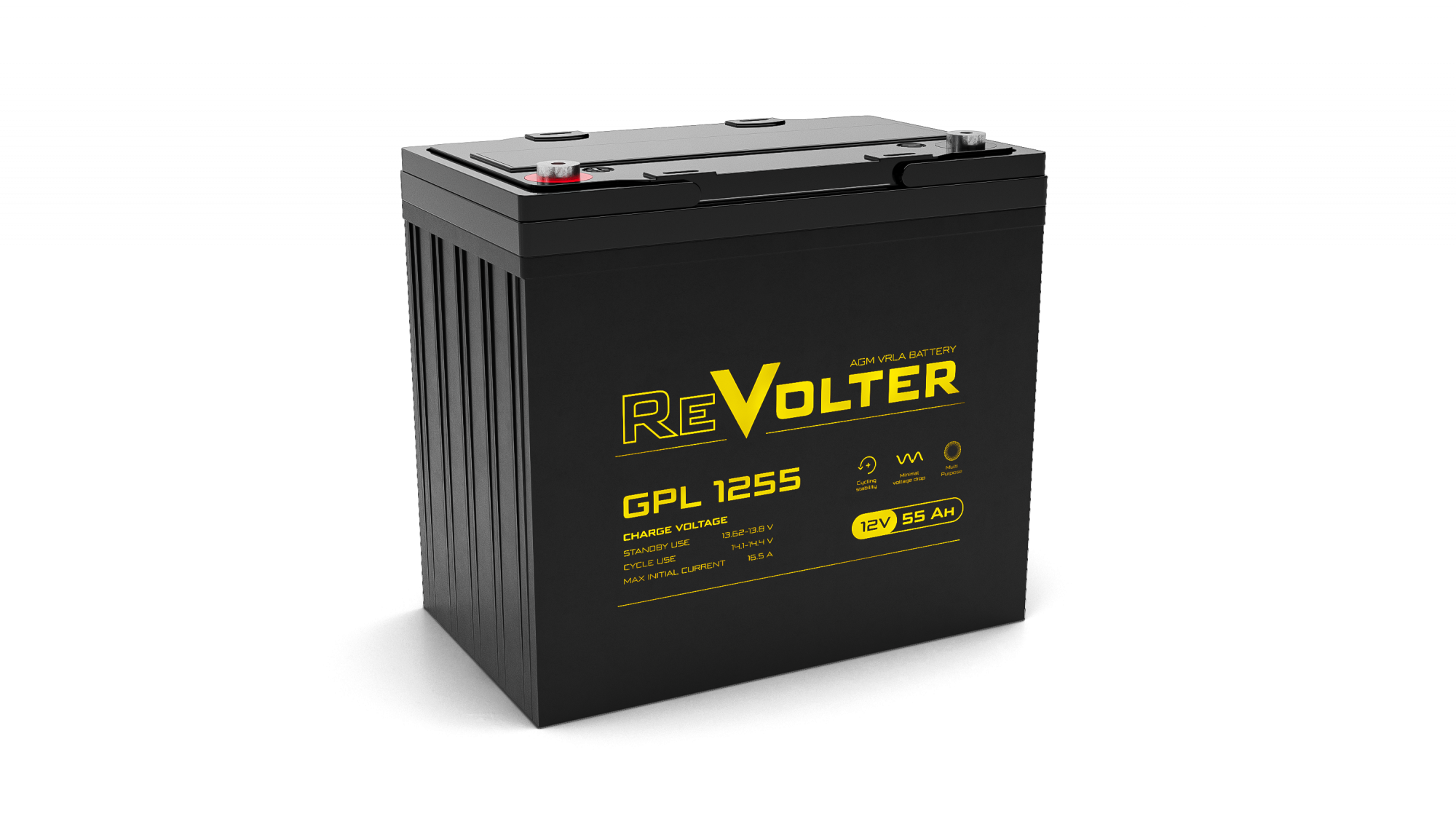 Revolter GPL 1255 Аккумуляторная батарея купить по цене 11931 руб..  Самые дешёвые цены на GPL