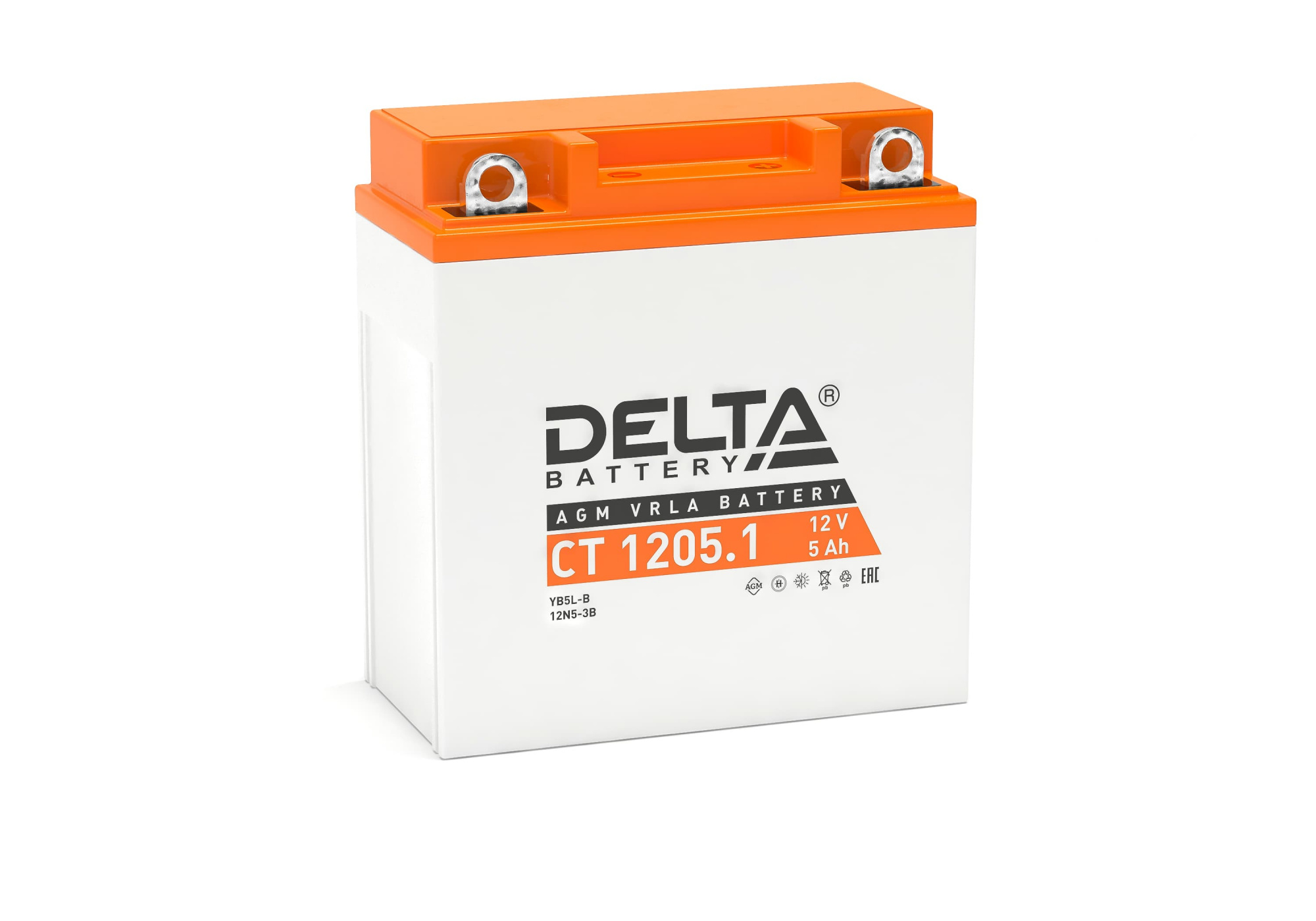 Аккумулятор DELTA CT 1205.1 купить по цене 2268 руб..  Самые дешёвые цены на Аккумуляторы