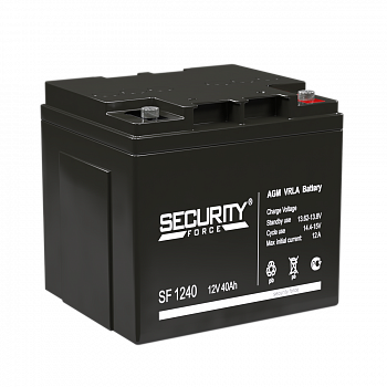 Аккумулятор Security Force SF 1240 купить по цене 8340 руб..  Самые дешёвые цены на Аккумуляторы